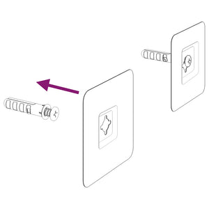 Specchio da Bagno con Luci LED 50x50 cm