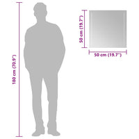 Specchio da Bagno con Luci LED 50x50 cm 151720