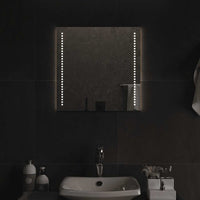 Specchio da Bagno con Luci LED 50x50 cm 151720