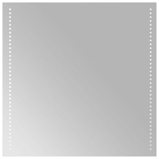 Specchio da Bagno con Luci LED 60x60 cm 151721