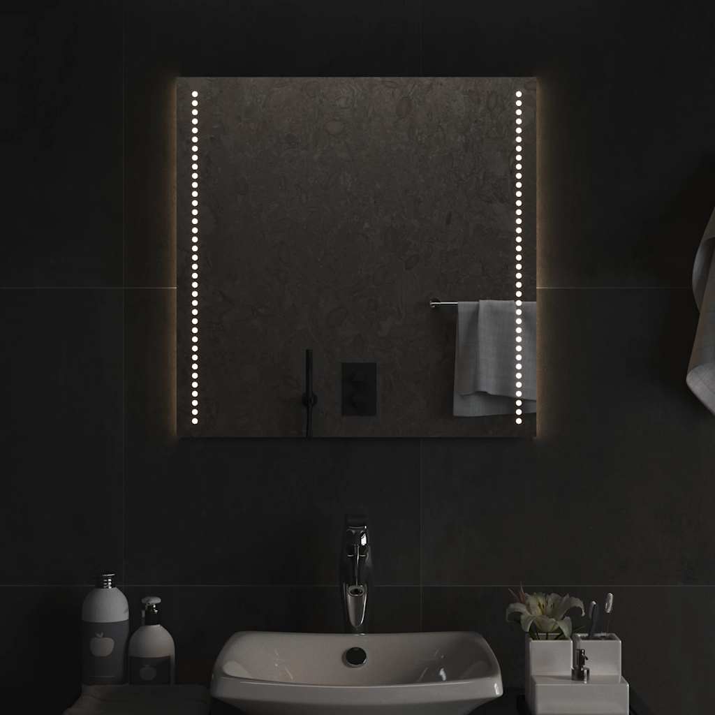 Specchio da Bagno con Luci LED 60x60 cm cod mxl 67862