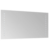 Specchio da Bagno con Luci LED 40x20 cm cod mxl 67530