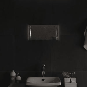Specchio da Bagno con Luci LED 40x20 cm cod mxl 67530