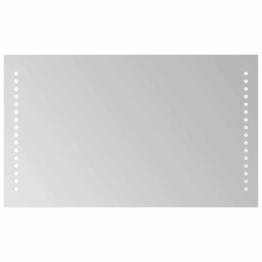 Specchio da Bagno con Luci LED 50x30 cm 151723