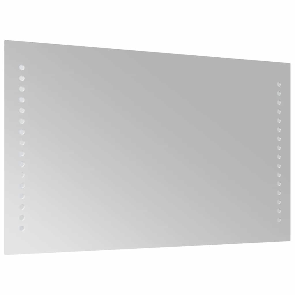Specchio da Bagno con Luci LED 50x30 cm 151723