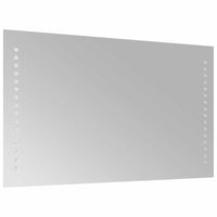 Specchio da Bagno con Luci LED 50x30 cm 151723