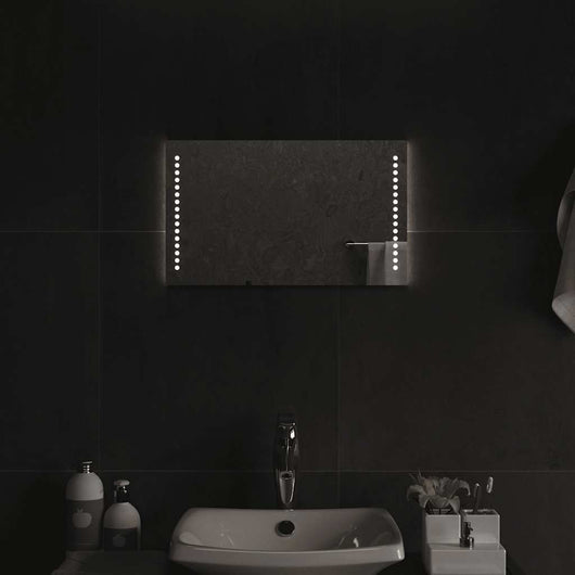 Specchio da Bagno con Luci LED 50x30 cm cod mxl 67503