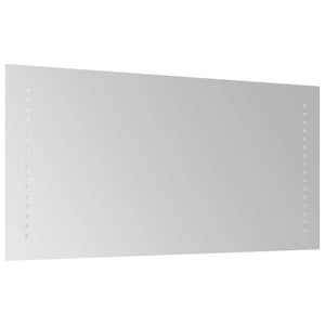 Specchio da Bagno con Luci LED 60x30 cm 151724