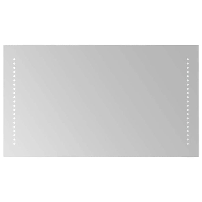 Specchio da Bagno con Luci LED 70x40 cm 151726