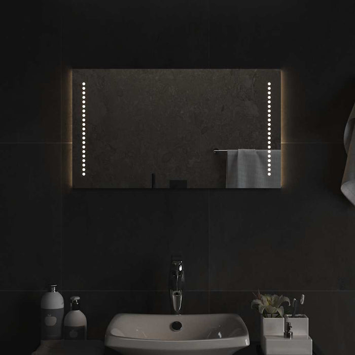 Specchio da Bagno con Luci LED 70x40 cm cod mxl 67735