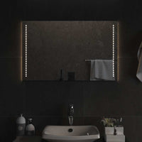 Specchio da Bagno con Luci LED-Specchio per Bagno 80x50 cm 793690