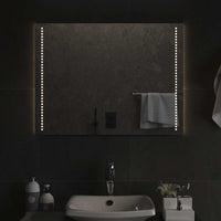 Specchio da Bagno con Luci LED-Specchio per Bagno 80x60 cm 485242