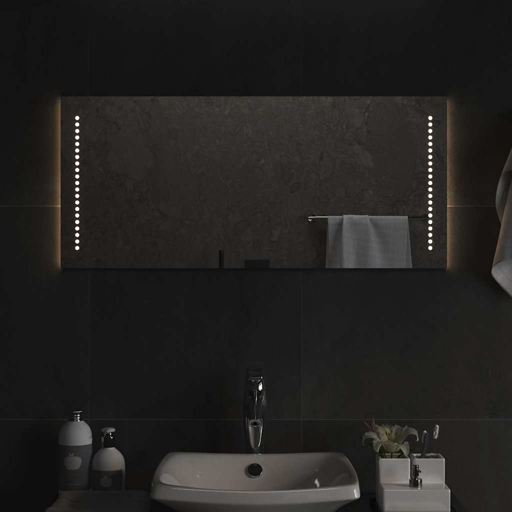 Specchio da Bagno con Luci LED 90x40 cm cod mxl 67518