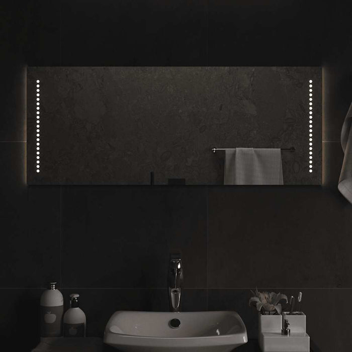 Specchio da Bagno con Luci LED 100x40 cm cod mxl 67682