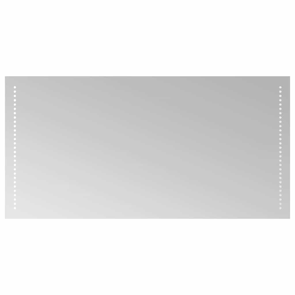 Specchio da Bagno con Luci LED 100x50 cm 151735