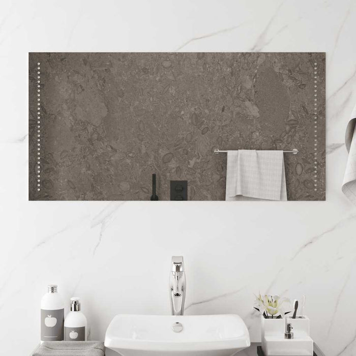 Specchio da Bagno con Luci LED-Specchio per Bagno 100x50 cm 369520