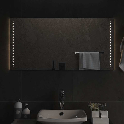 Specchio da Bagno con Luci LED 100x50 cm cod mxl 67598