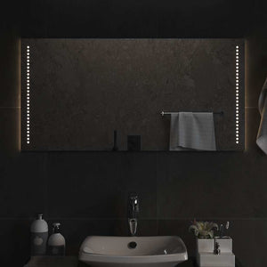 Specchio da Bagno con Luci LED-Specchio per Bagno 100x50 cm 369520