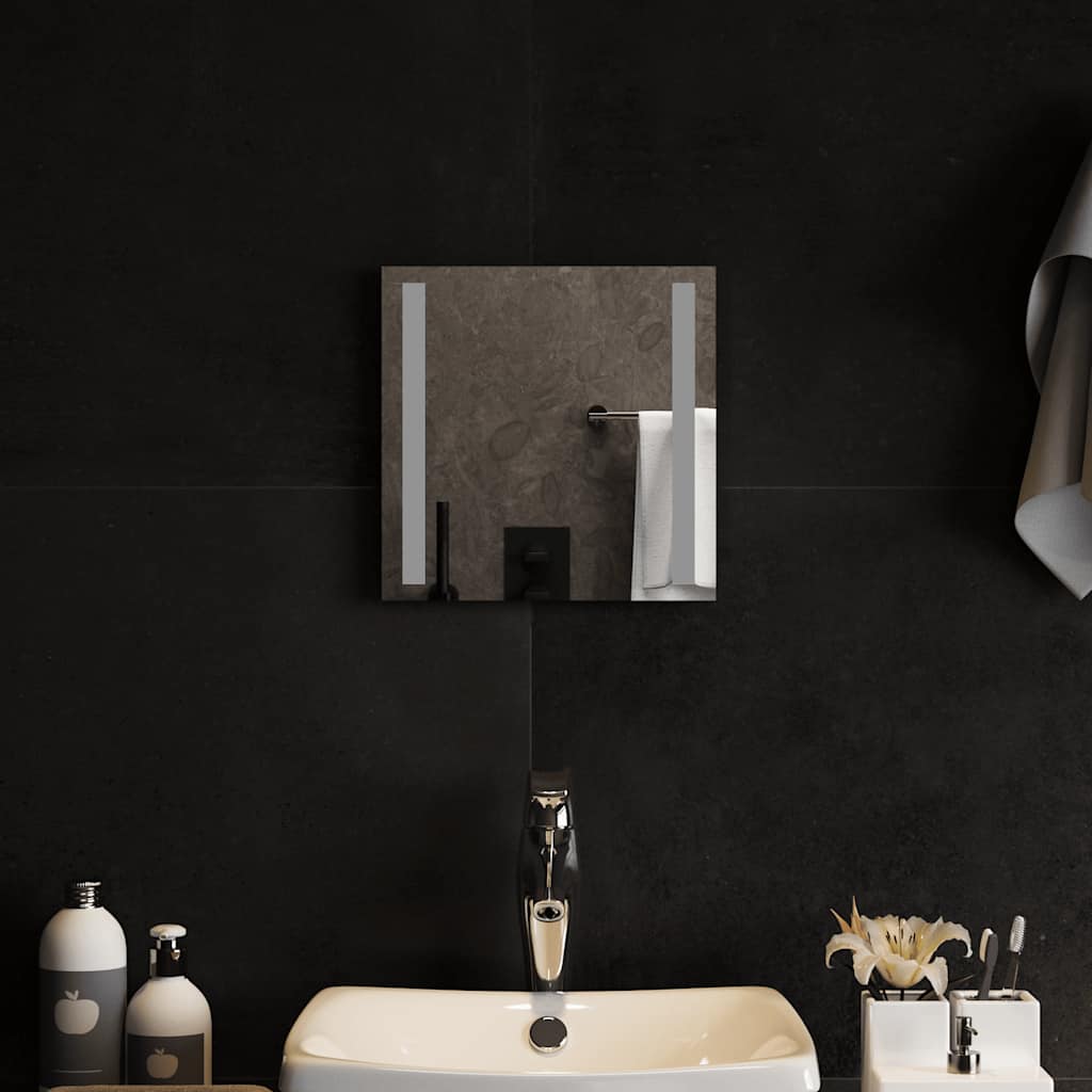 Specchio da Bagno con Luci LED 30x30 cm cod mxl 67633