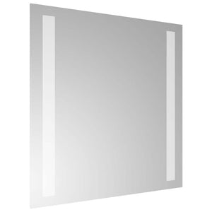 Specchio da Bagno con Luci LED 30x30 cm 151737