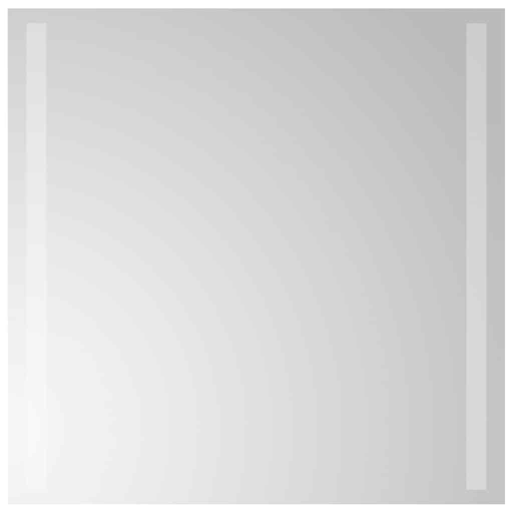 Specchio da Bagno con Luci LED 50x50 cm 151739