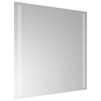 Specchio da Bagno con Luci LED 50x50 cm 151739