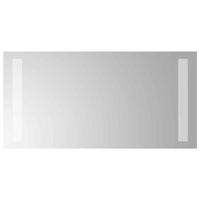 Specchio da Bagno con Luci LED 40x20 cm 151741