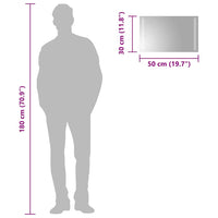 Specchio da Bagno con Luci LED-Specchio per Bagno 50x30 cm 585514