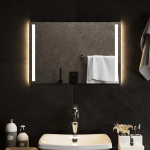 Specchio da Bagno con Luci LED-Specchio per Bagno 60x40 cm 529031