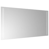 Specchio da Bagno con Luci LED 80x40 cm 151747