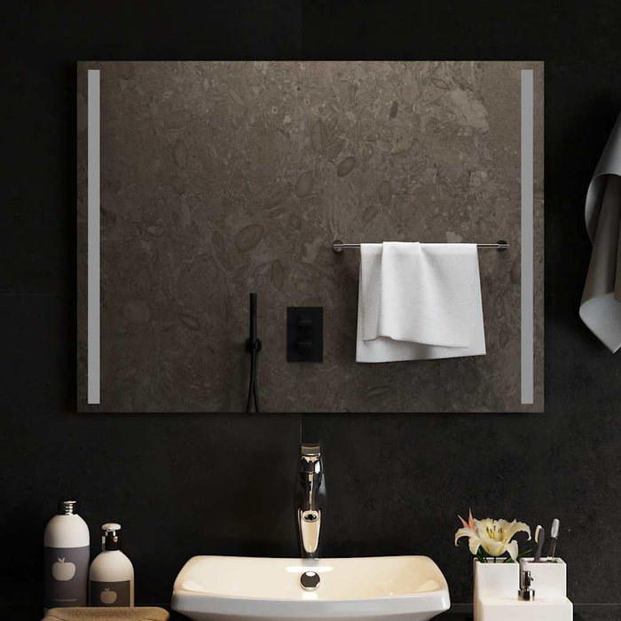 Specchio da Bagno con Luci LED 80x60 cm cod mxl 53236