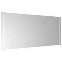 Specchio da Bagno con Luci LED 90x40 cm cod mxl 67642
