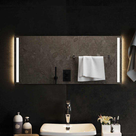 Specchio da Bagno con Luci LED-Specchio per Bagno 90x40 cm 139949