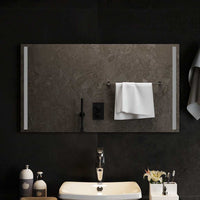 Specchio da Bagno con Luci LED 90x50 cm 151751
