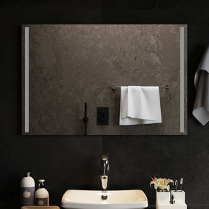 Specchio da Bagno con Luci LED-Specchio per Bagno 90x60 cm 501149