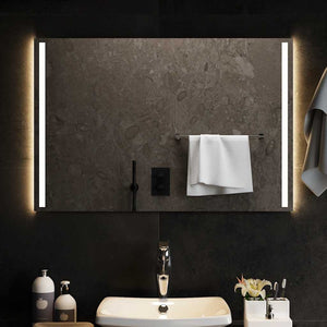 Specchio da Bagno con Luci LED-Specchio per Bagno 90x60 cm 501149