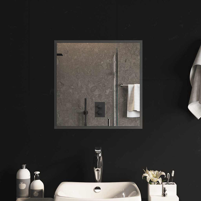Specchio da Bagno con Luci LED 50x50 cm 151758