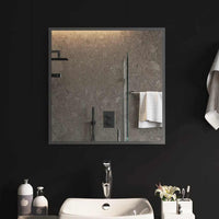 Specchio da Bagno con Luci LED 60x60 cm cod mxl 67696