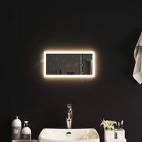Specchio da Bagno con Luci LED 40x20 cm 151760