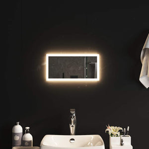 Specchio da Bagno con Luci LED 40x20 cm 151760
