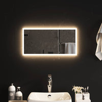 Specchio da Bagno con Luci LED-Specchio per Bagno 60x30 cm 245063