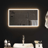 Specchio da Bagno con Luci LED 70x40 cmcod mxl 80098