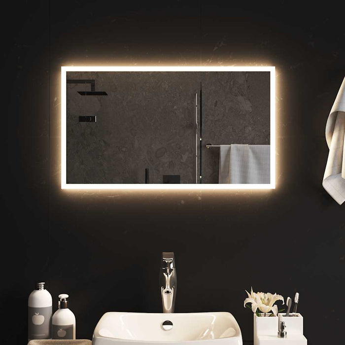Specchio da Bagno con Luci LED 70x40 cmcod mxl 80098
