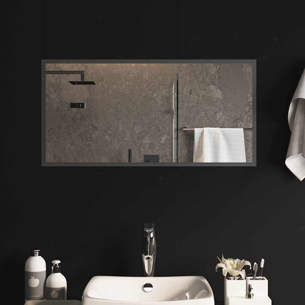 Specchio da Bagno con Luci LED-Specchio per Bagno 80x40 cm 810088