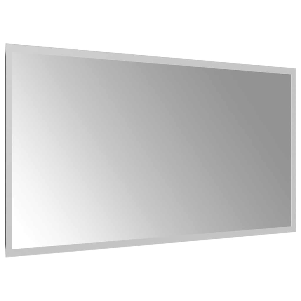 Specchio da Bagno con Luci LED 80x40 cm 151766