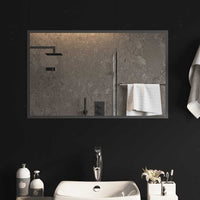 Specchio da Bagno con Luci LED 80x50 cmcod mxl 97145