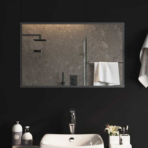 Specchio da Bagno con Luci LED-Specchio per Bagno 80x50 cm 265543