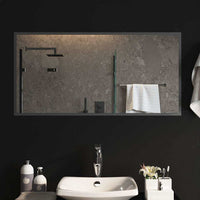 Specchio da Bagno con Luci LED 100x50 cm 151773