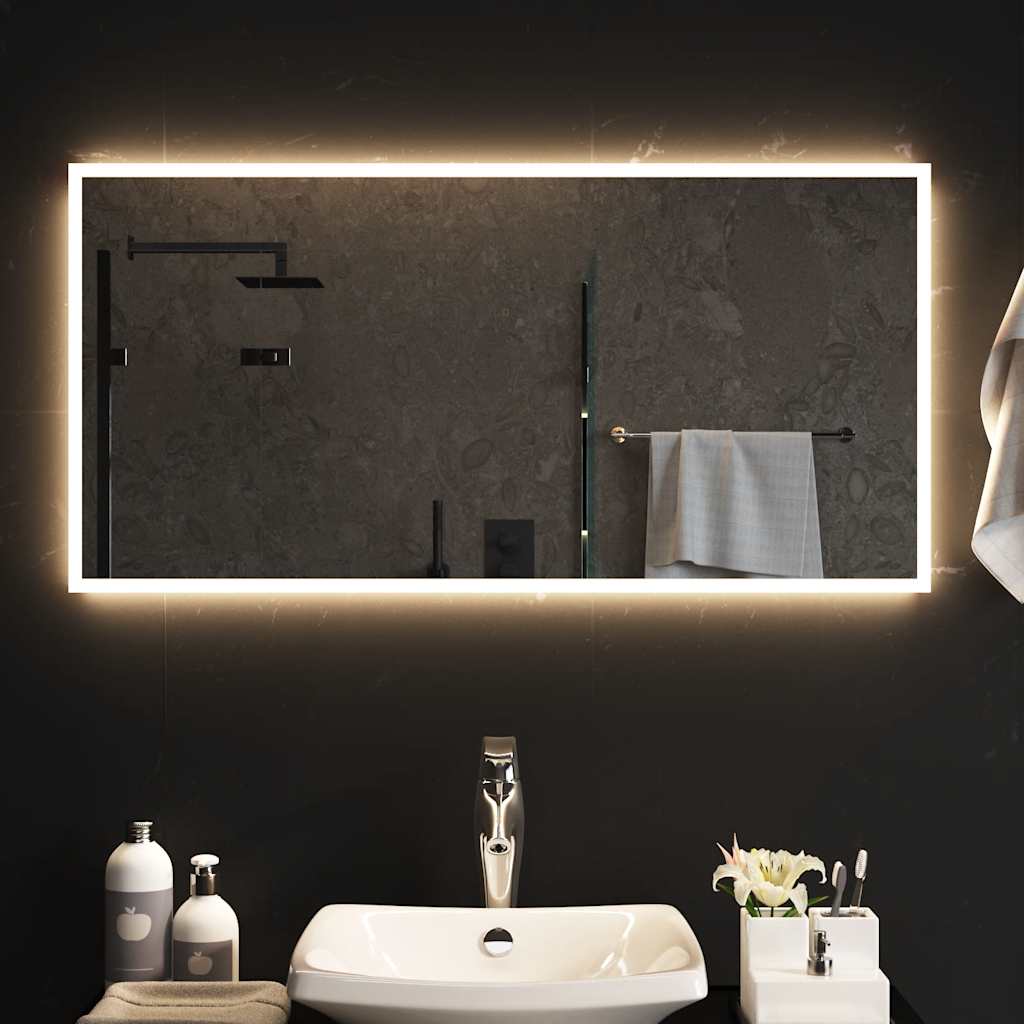 Specchio da Bagno con Luci LED 100x50 cmcod mxl 102938