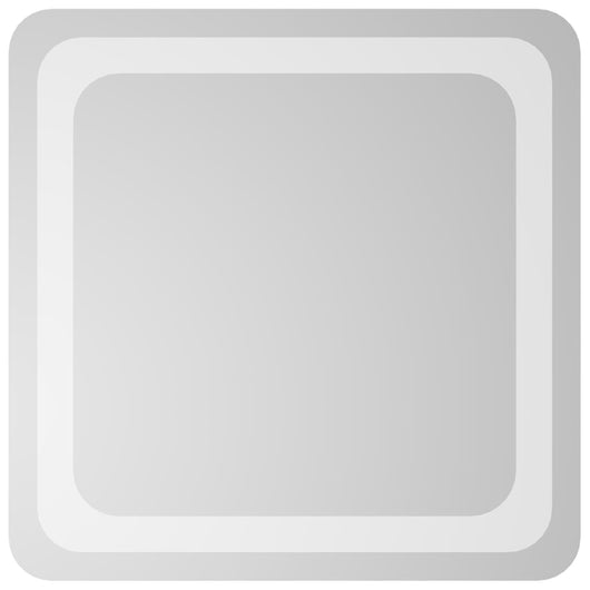 Specchio da Bagno con Luci LED-Specchio per Bagno 40x40 cm 718768